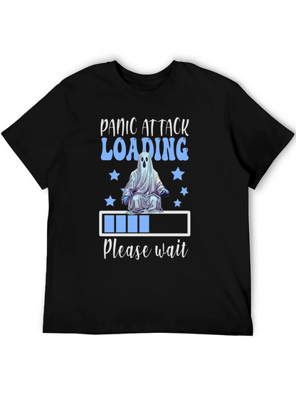 Panic Attack Loading Ghost T-Shirt