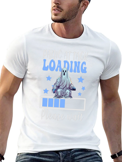 Panic Attack Loading Ghost T-Shirt