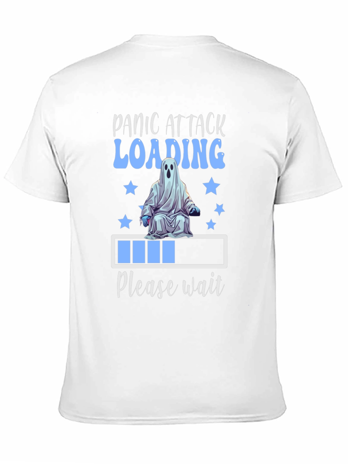 Panic Attack Loading Ghost T-Shirt