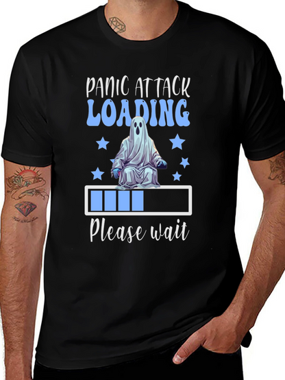 Panic Attack Loading Ghost T-Shirt