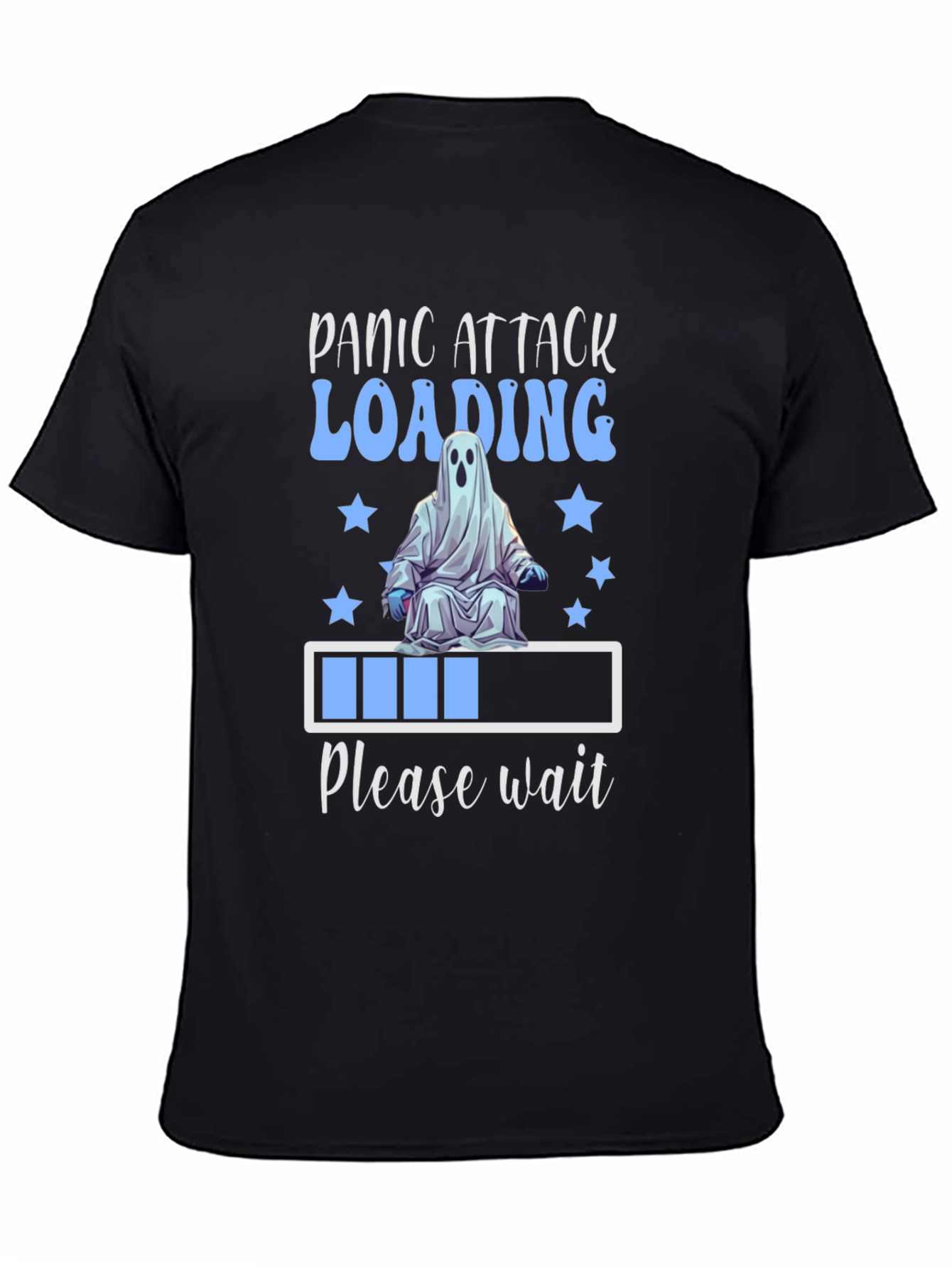Panic Attack Loading Ghost T-Shirt