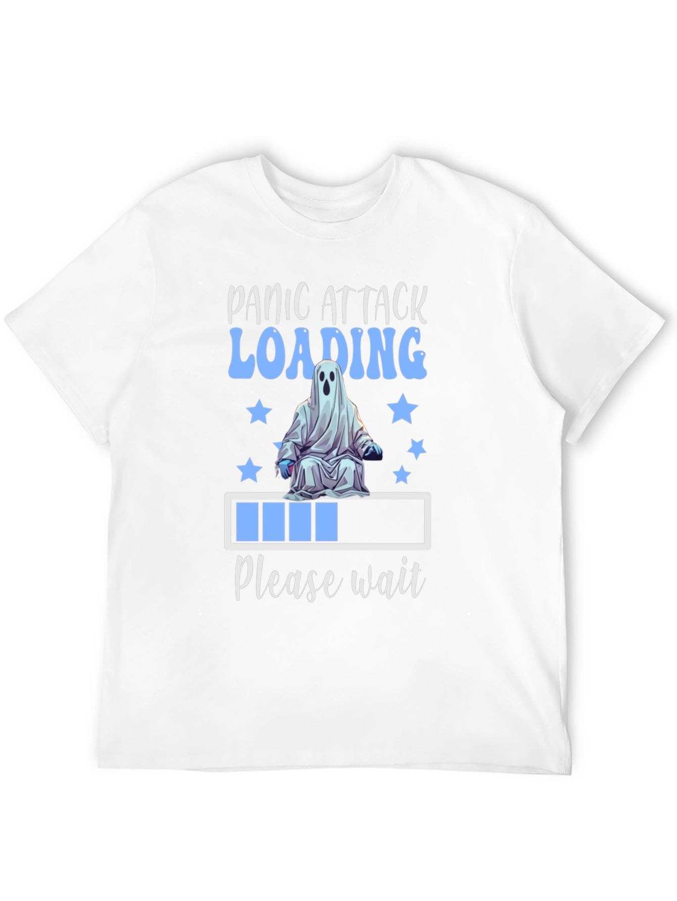 Panic Attack Loading Ghost T-Shirt