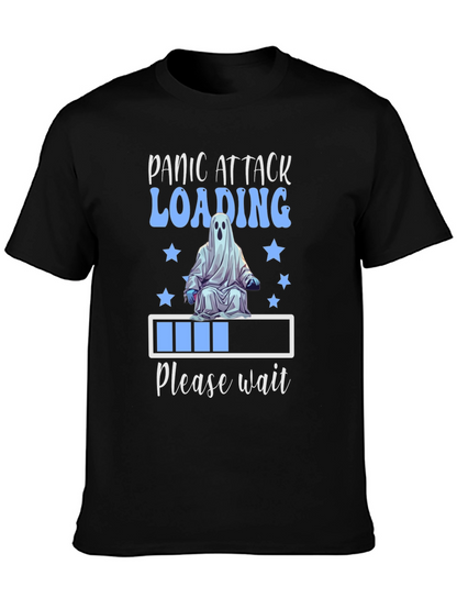 Panic Attack Loading Ghost T-Shirt