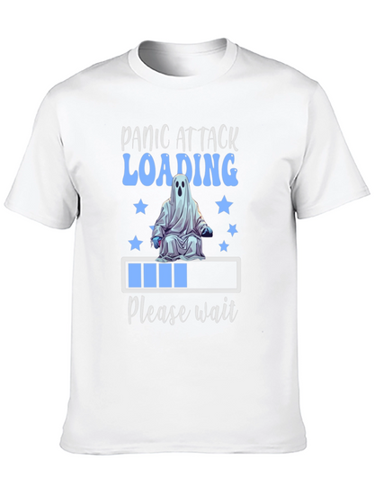 Panic Attack Loading Ghost T-Shirt