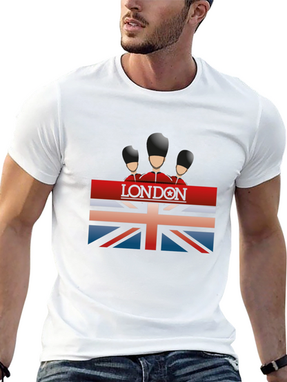 London Guard T-Shirt - Stylish Union Jack Design
