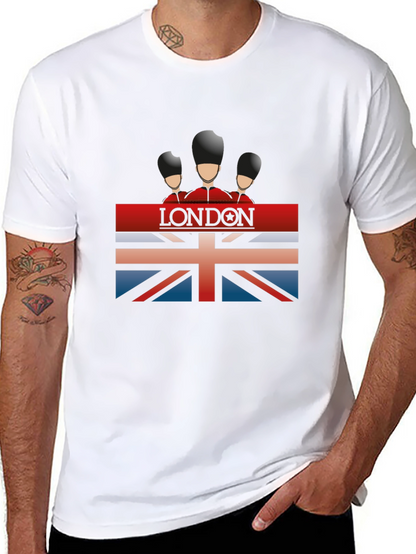 London Guard T-Shirt - Stylish Union Jack Design