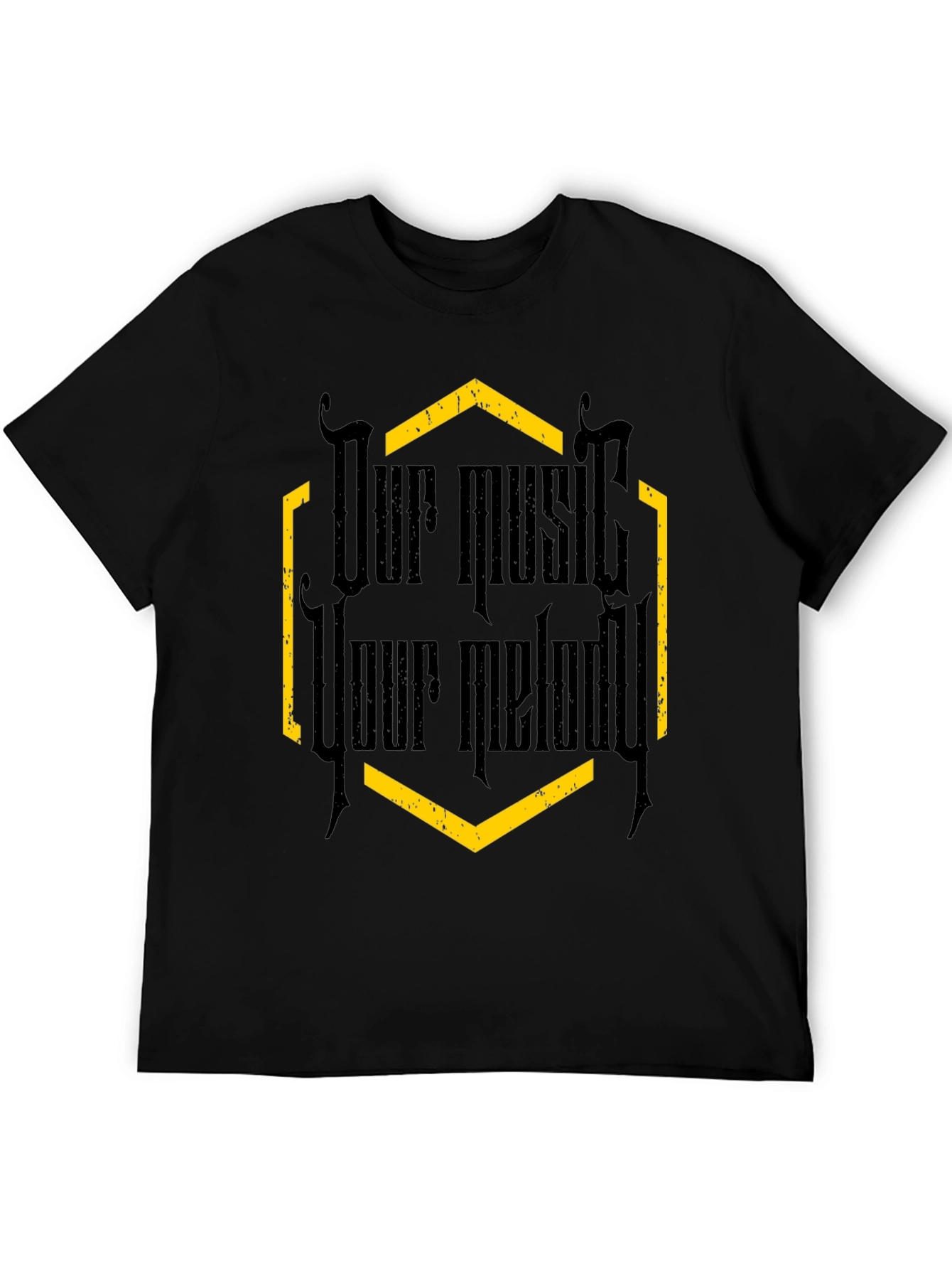 Our Music Your Melody Graphic Tee - Black