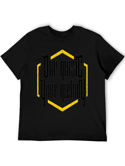 Our Music Your Melody Graphic Tee - Black