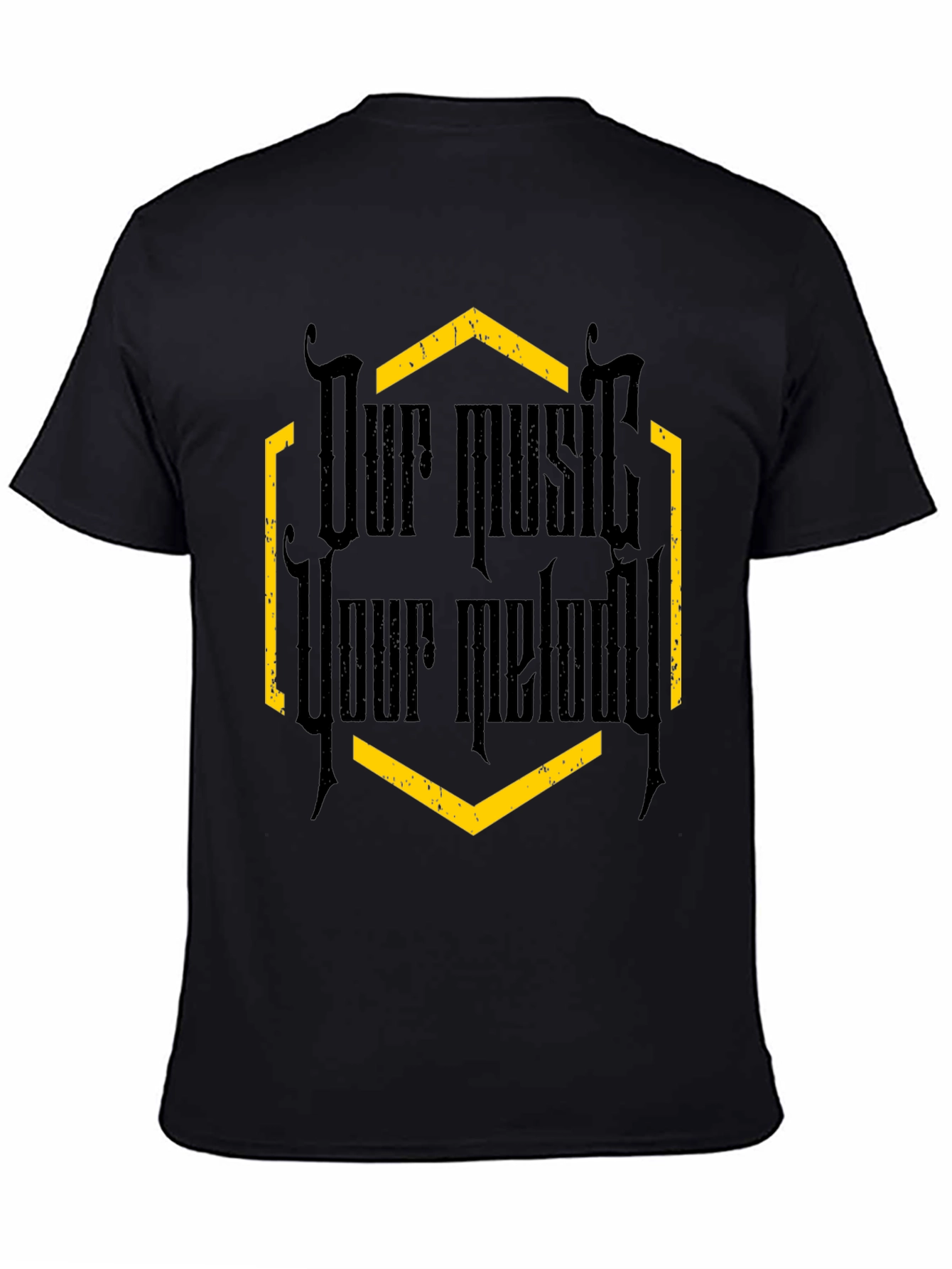 Our Music Your Melody Graphic Tee - Black
