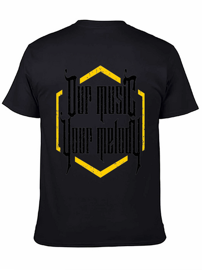 Our Music Your Melody Graphic Tee - Black
