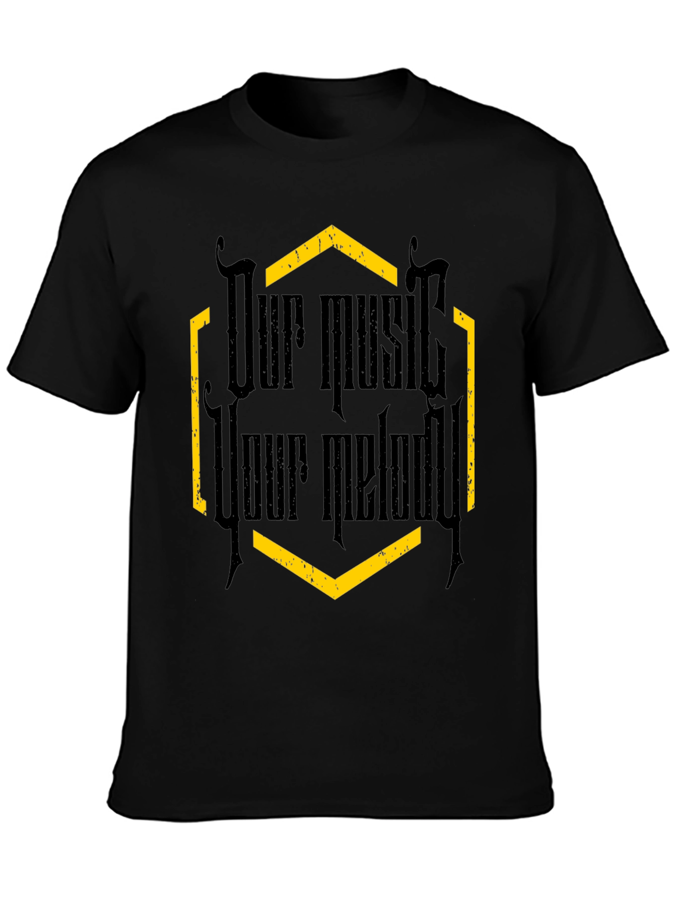 Our Music Your Melody Graphic Tee - Black