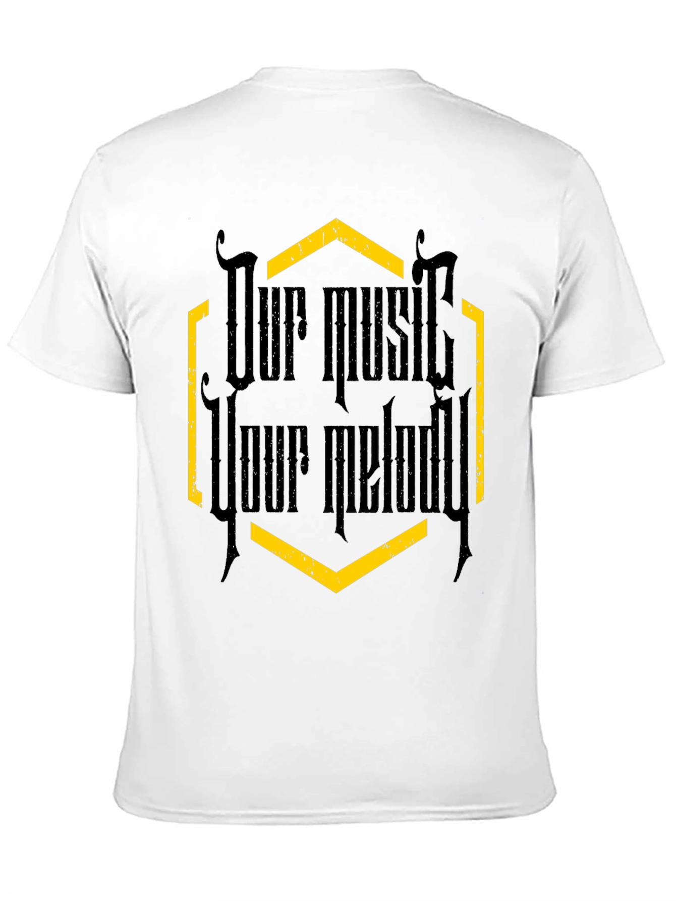 Our Music Your Melody Graphic Tee - Black