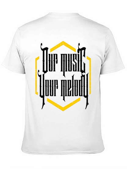 Our Music Your Melody Graphic Tee - Black