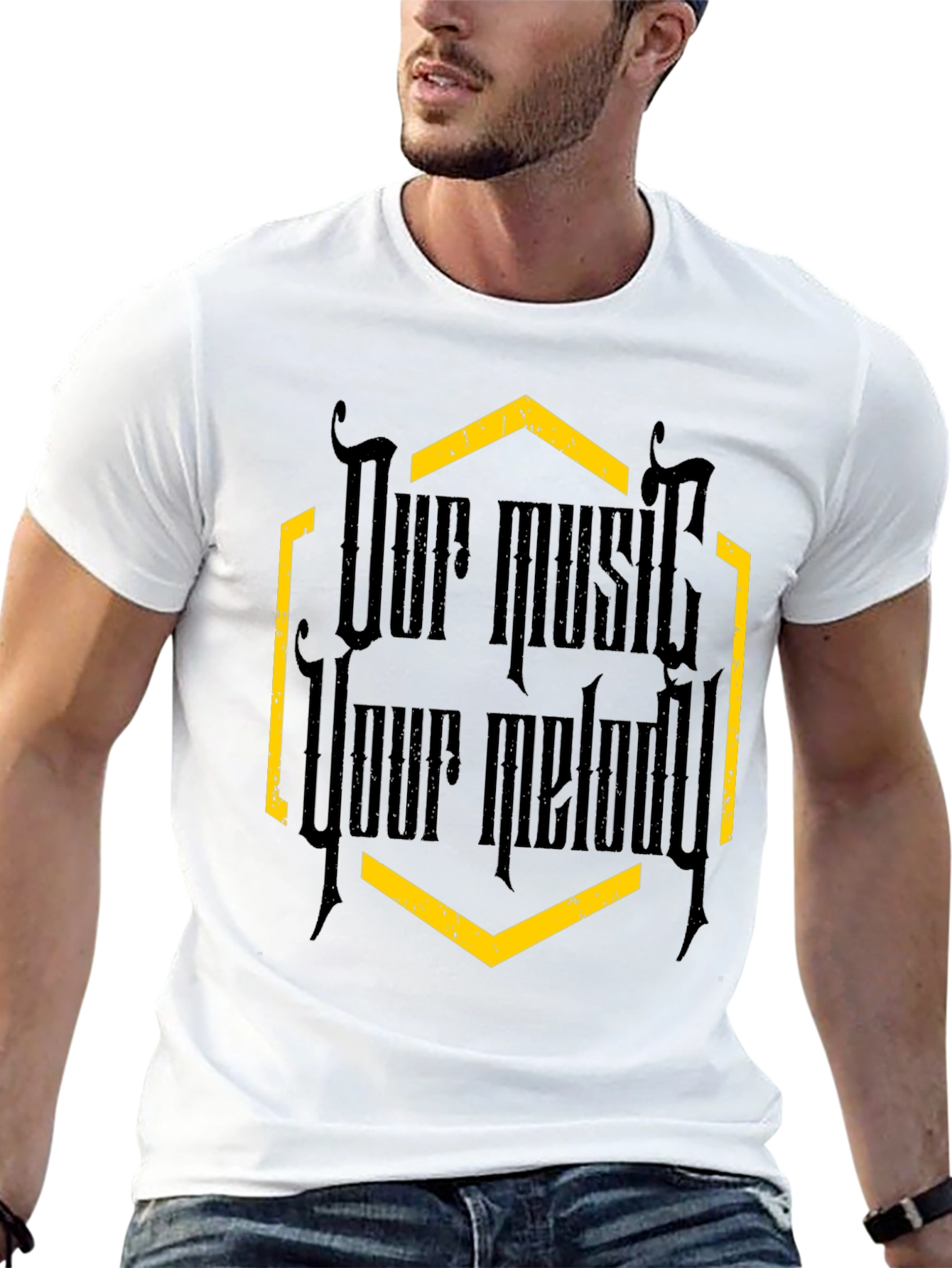 Our Music Your Melody Graphic Tee - Black