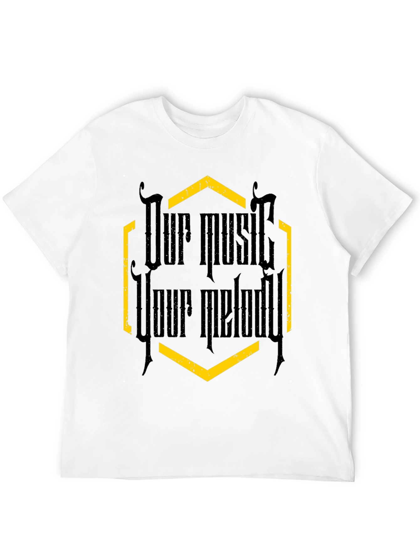 Our Music Your Melody Graphic Tee - Black