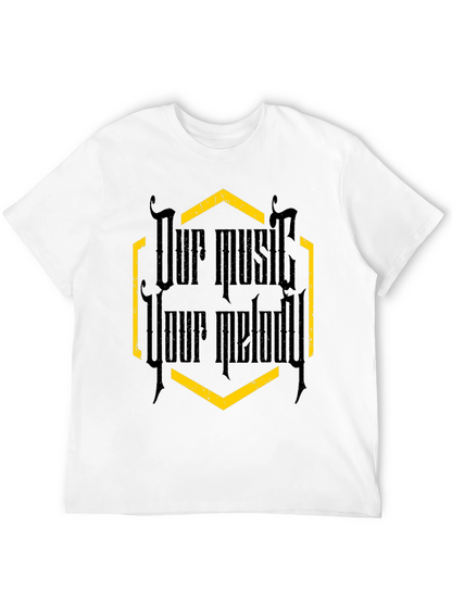 Our Music Your Melody Graphic Tee - Black