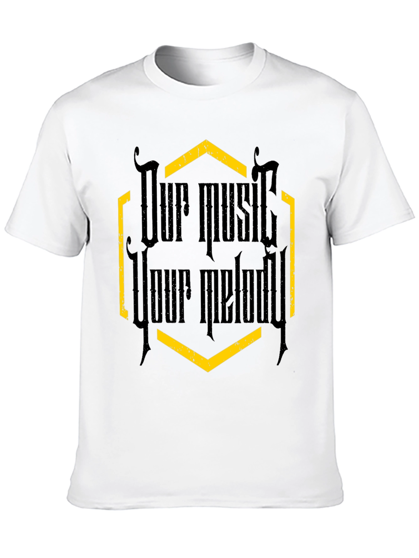 Our Music Your Melody Graphic Tee - Black