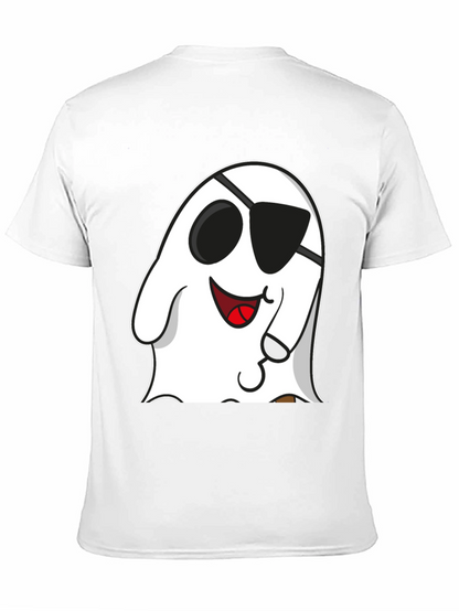 Funny Pirate Ghost Graphic T-Shirt