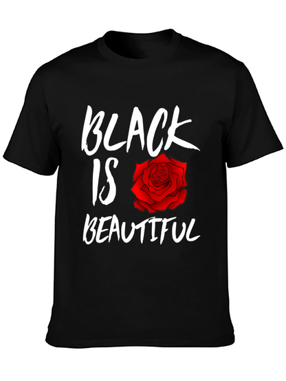 Black Is Beautiful Rose T-Shirt
