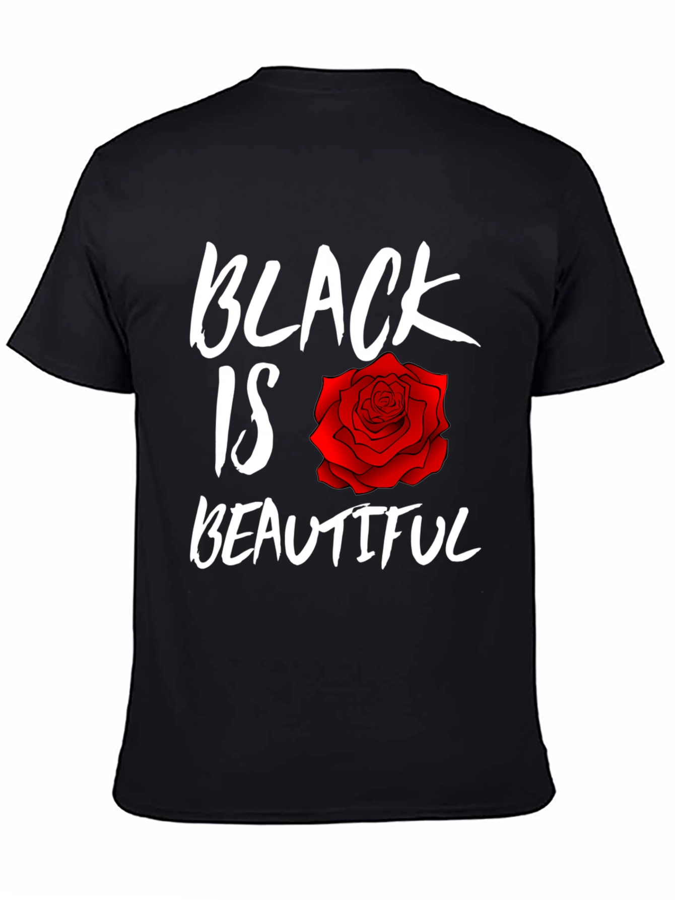 Black Is Beautiful Rose T-Shirt