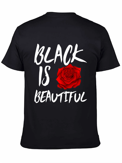 Black Is Beautiful Rose T-Shirt