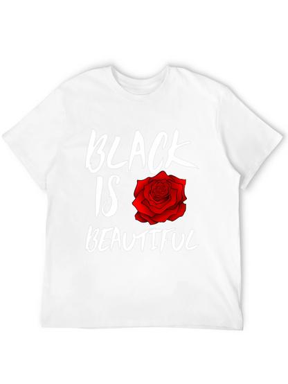 Black Is Beautiful Rose T-Shirt