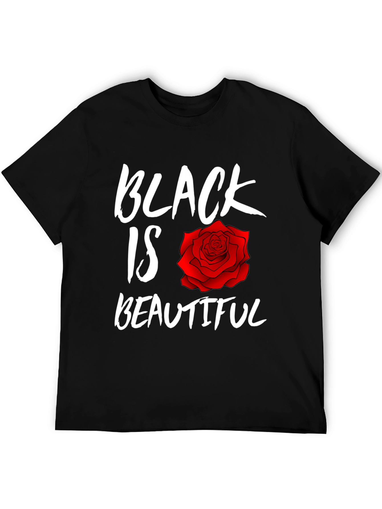 Black Is Beautiful Rose T-Shirt