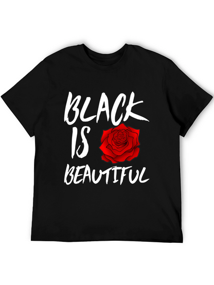 Black Is Beautiful Rose T-Shirt