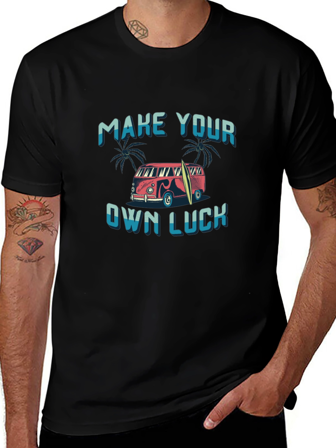Make Your Own Luck Graphic Tee