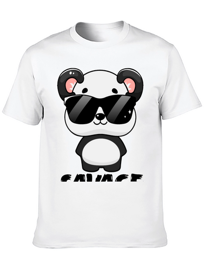 Savage Panda Graphic T-Shirt - Cool Casual Wear