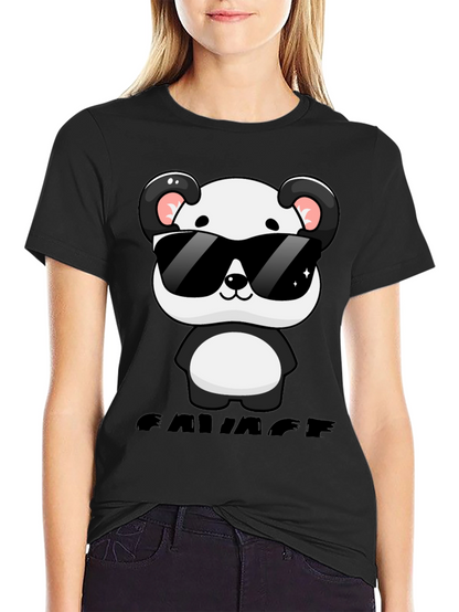 Savage Panda Graphic T-Shirt - Cool Casual Wear