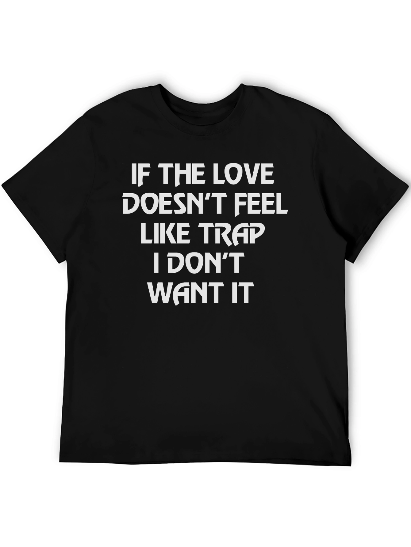 Trap Love Graphic Tee - Trendy Statement Shirt