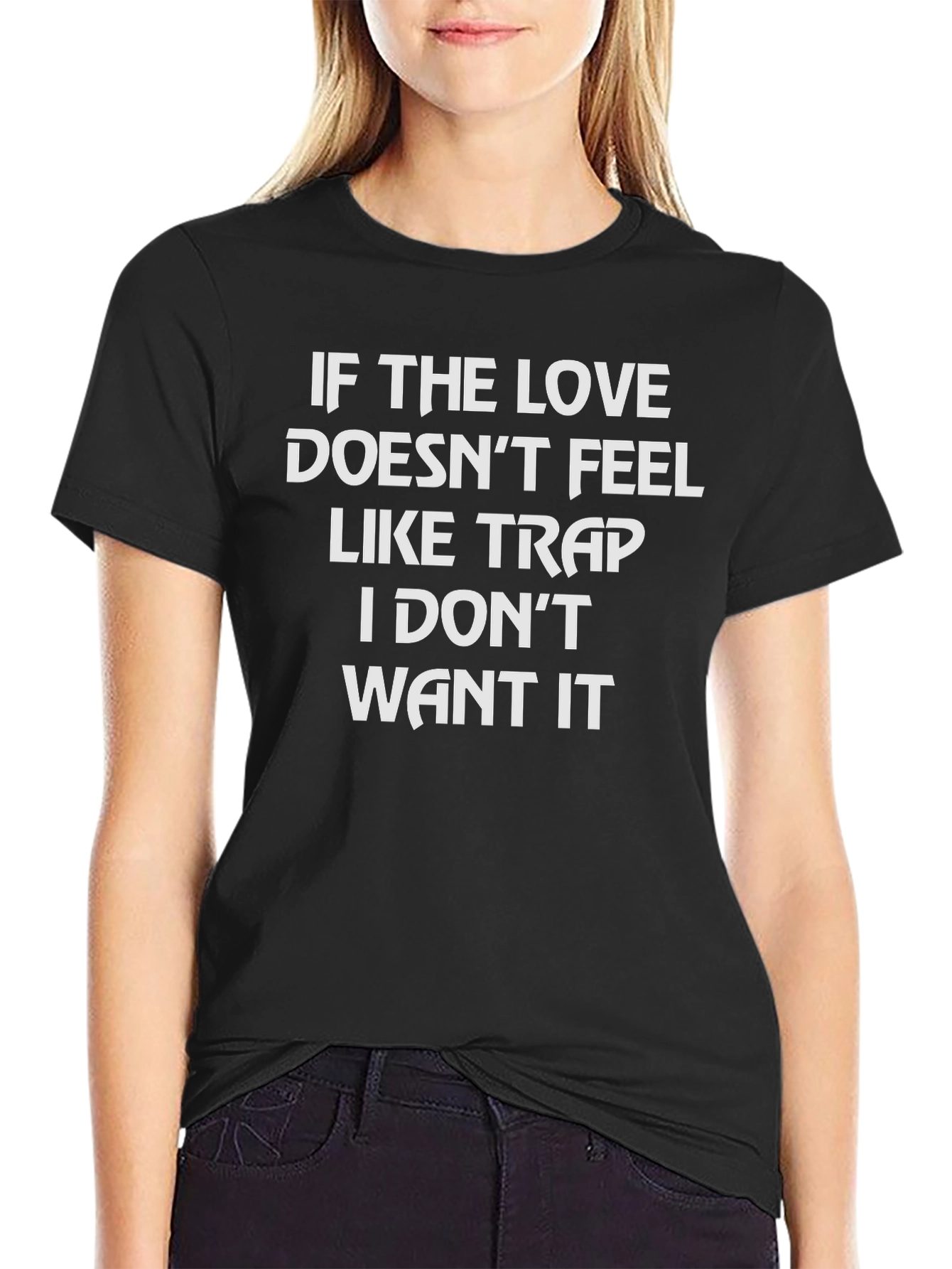 Trap Love Graphic Tee - Trendy Statement Shirt