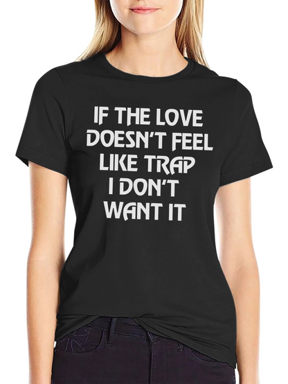 Trap Love Graphic Tee - Trendy Statement Shirt