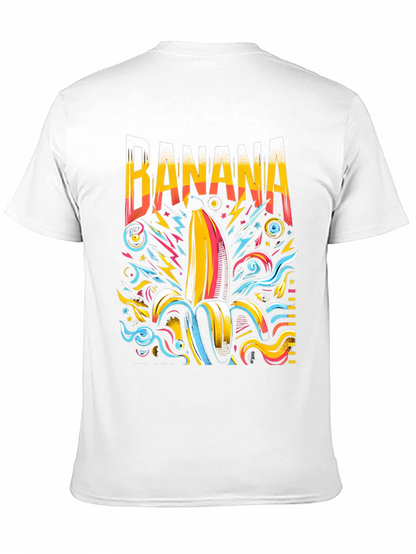 Funky Banana Graphic Tee - Mens Black T-Shirt