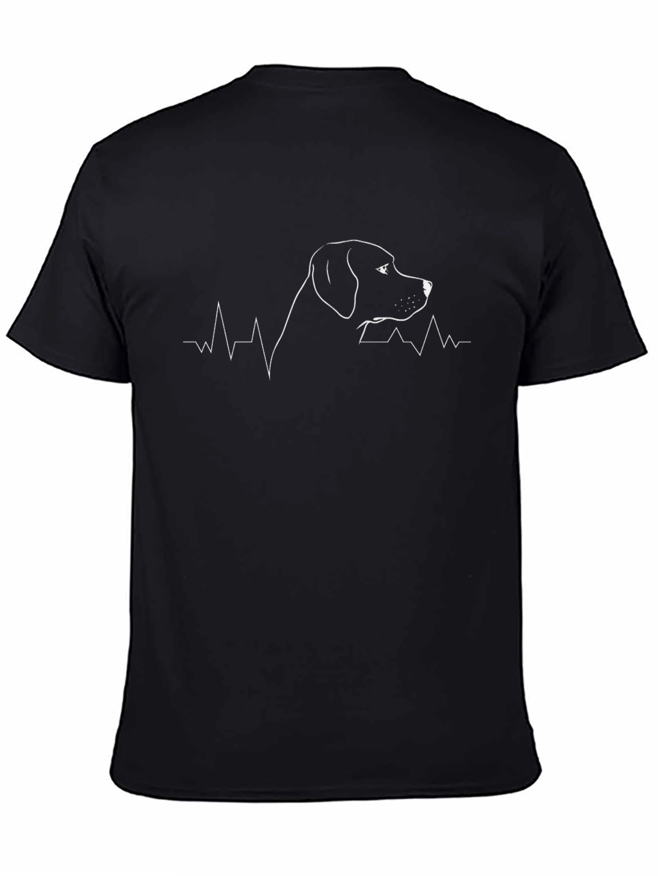 Dog Heartbeat T-Shirt - Stylish Canine Tee