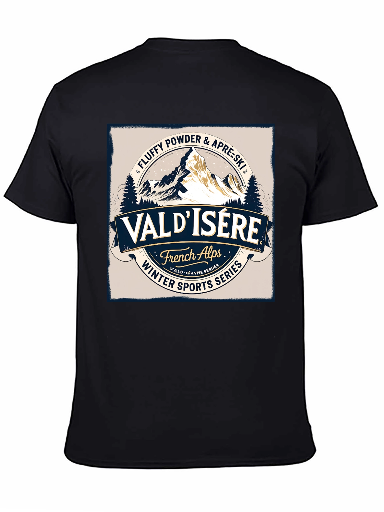 Val dIsere Ski T-Shirt - Winter Sports Series