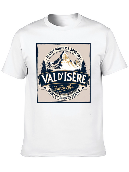Val dIsere Ski T-Shirt - Winter Sports Series