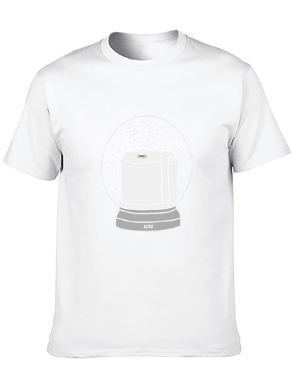 Novelty 2020 Toilet Paper Snow Globe T-Shirt