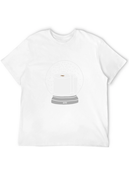 Novelty 2020 Toilet Paper Snow Globe T-Shirt