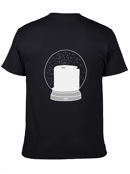 Novelty 2020 Toilet Paper Snow Globe T-Shirt