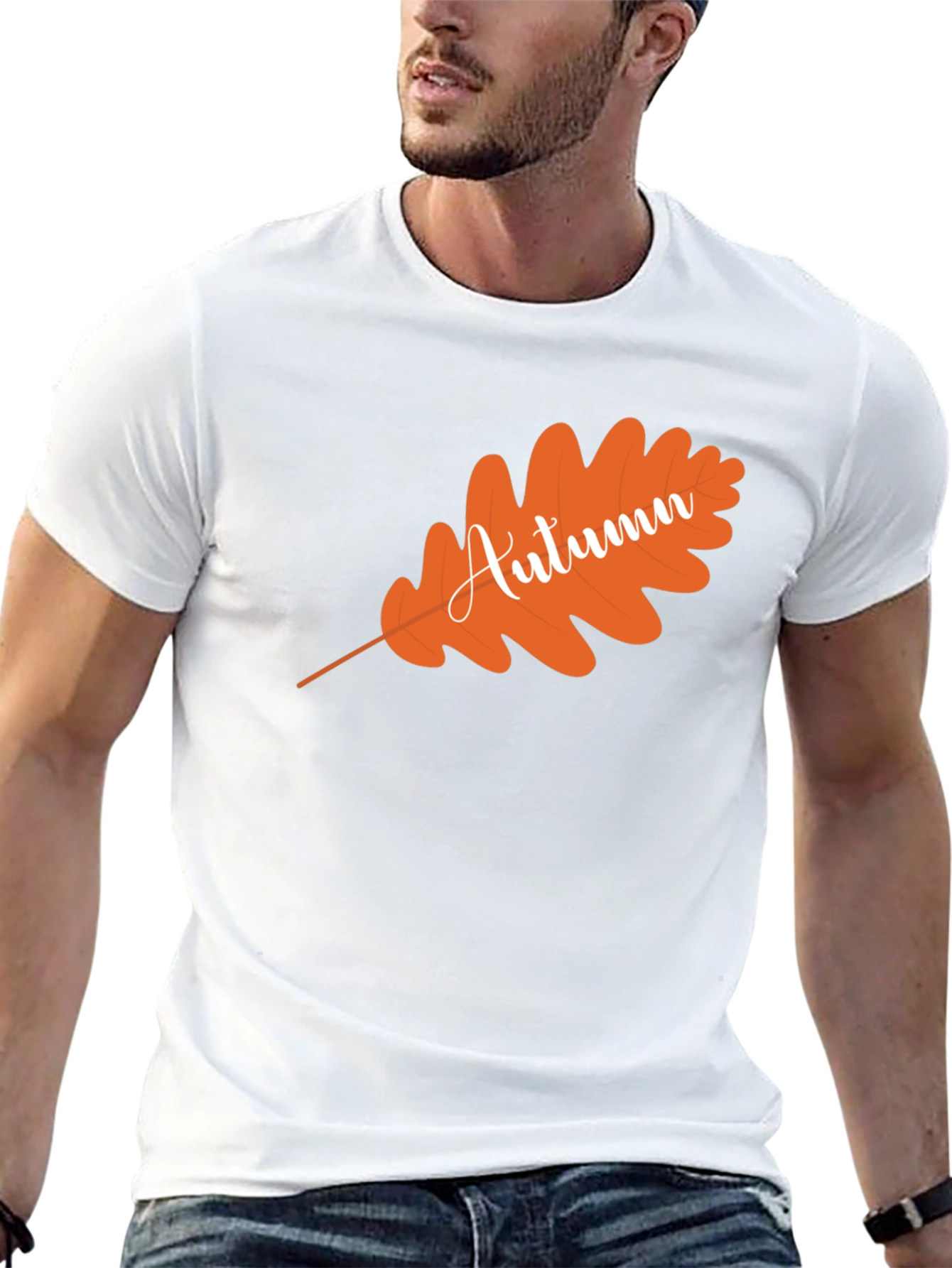 Autumn Leaf Graphic T-Shirt