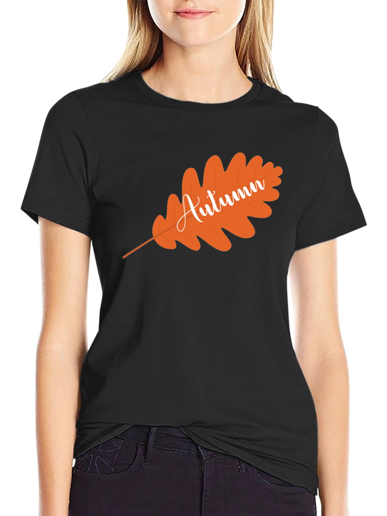 Autumn Leaf Graphic T-Shirt