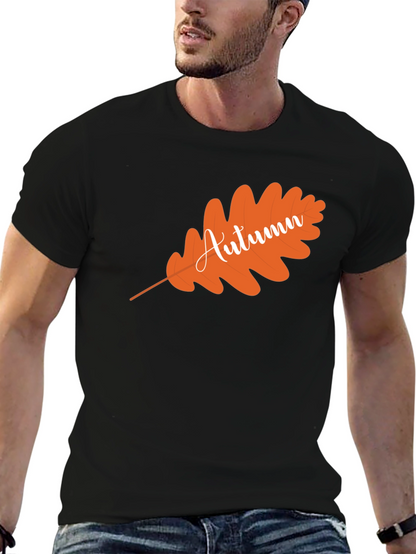 Autumn Leaf Graphic T-Shirt
