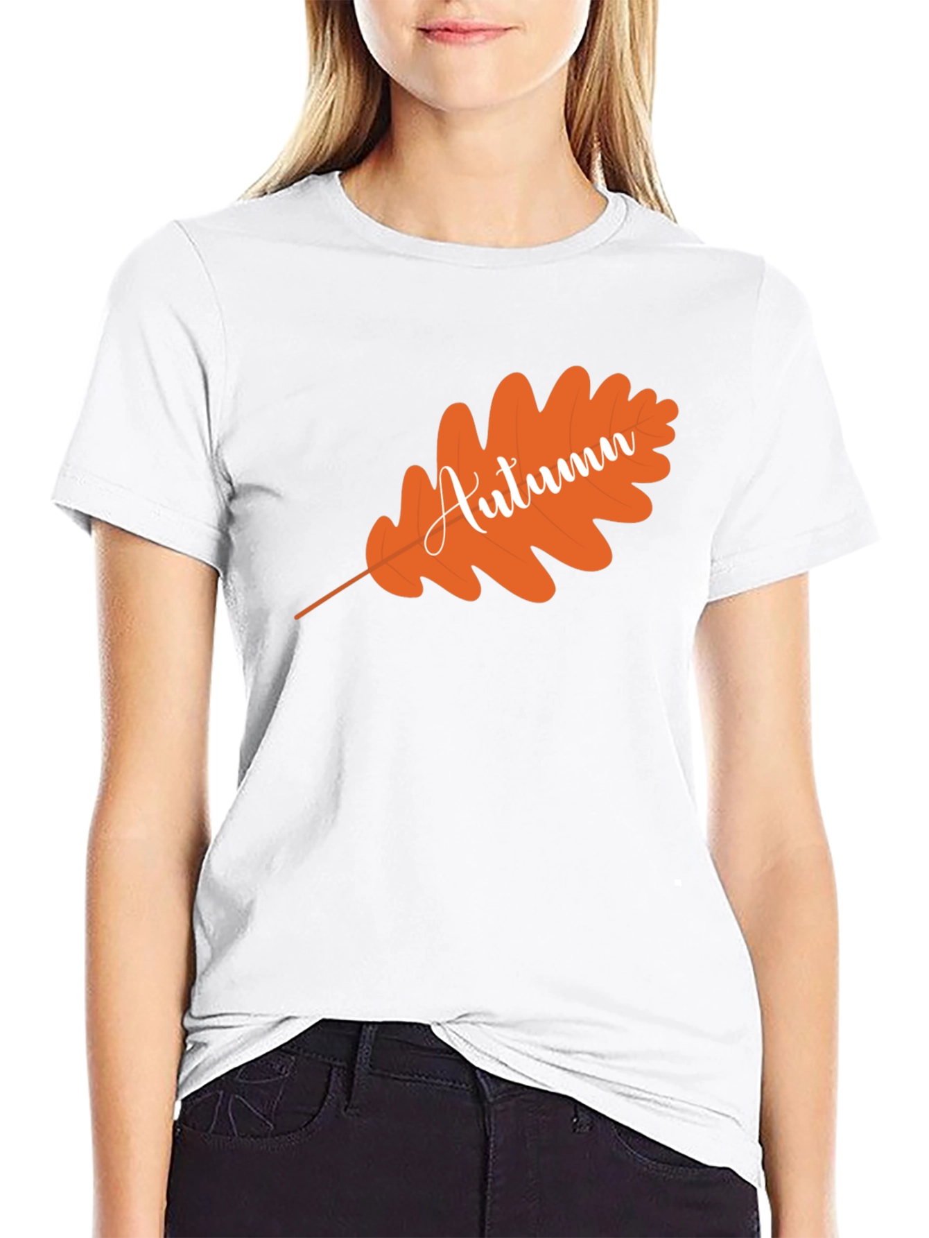 Autumn Leaf Graphic T-Shirt