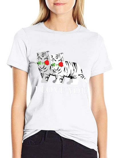 I Love You Tiger Graphic Tee