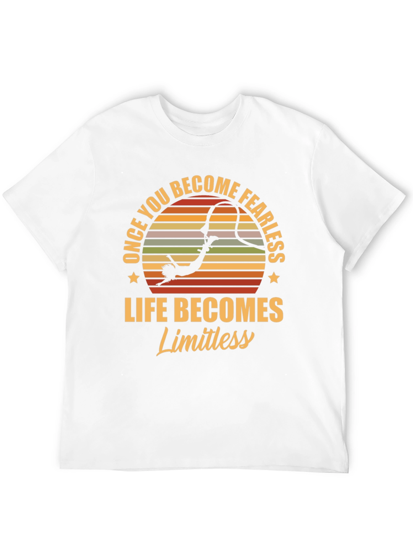 Fearless Bungee Jumper Graphic Tee