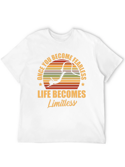 Fearless Bungee Jumper Graphic Tee