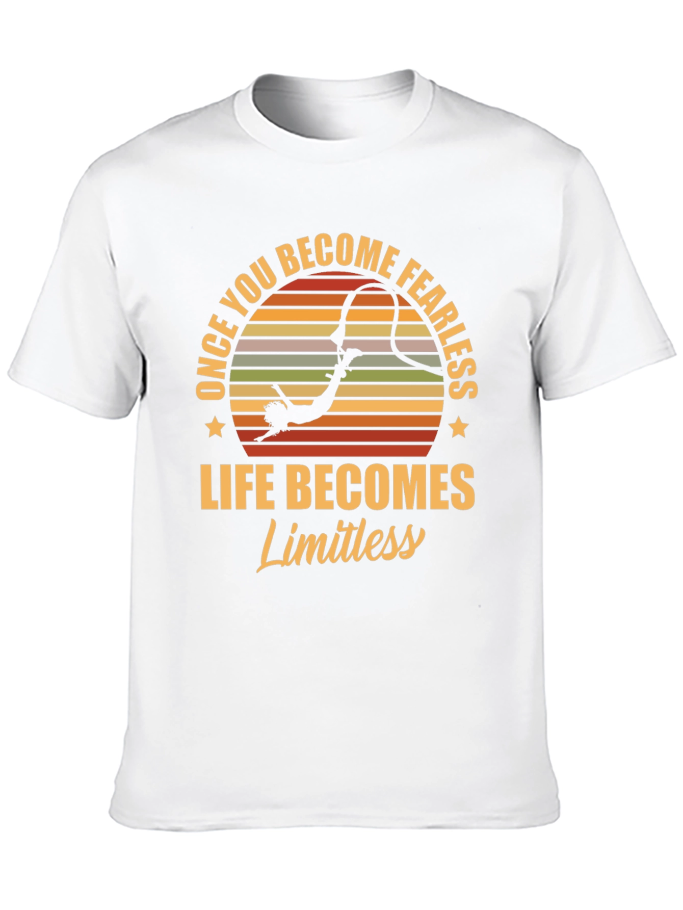 Fearless Bungee Jumper Graphic Tee