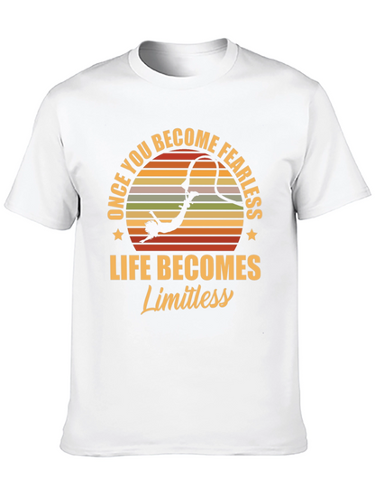 Fearless Bungee Jumper Graphic Tee